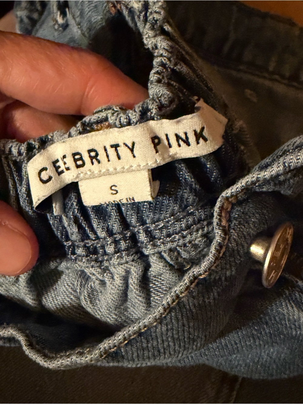 Celebrity Pink Light Blue Denim Jeggings